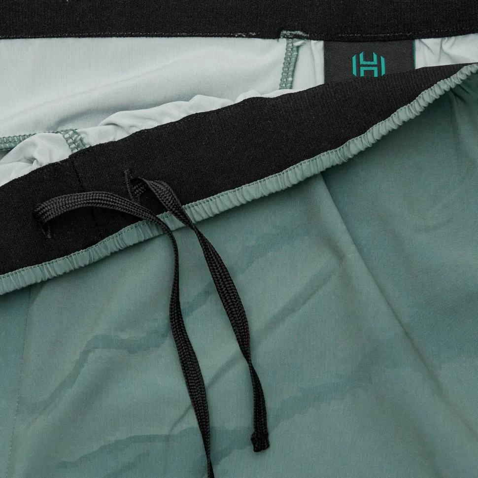 Hellner Men's Aras Running Shorts Laurel Wreath AOP