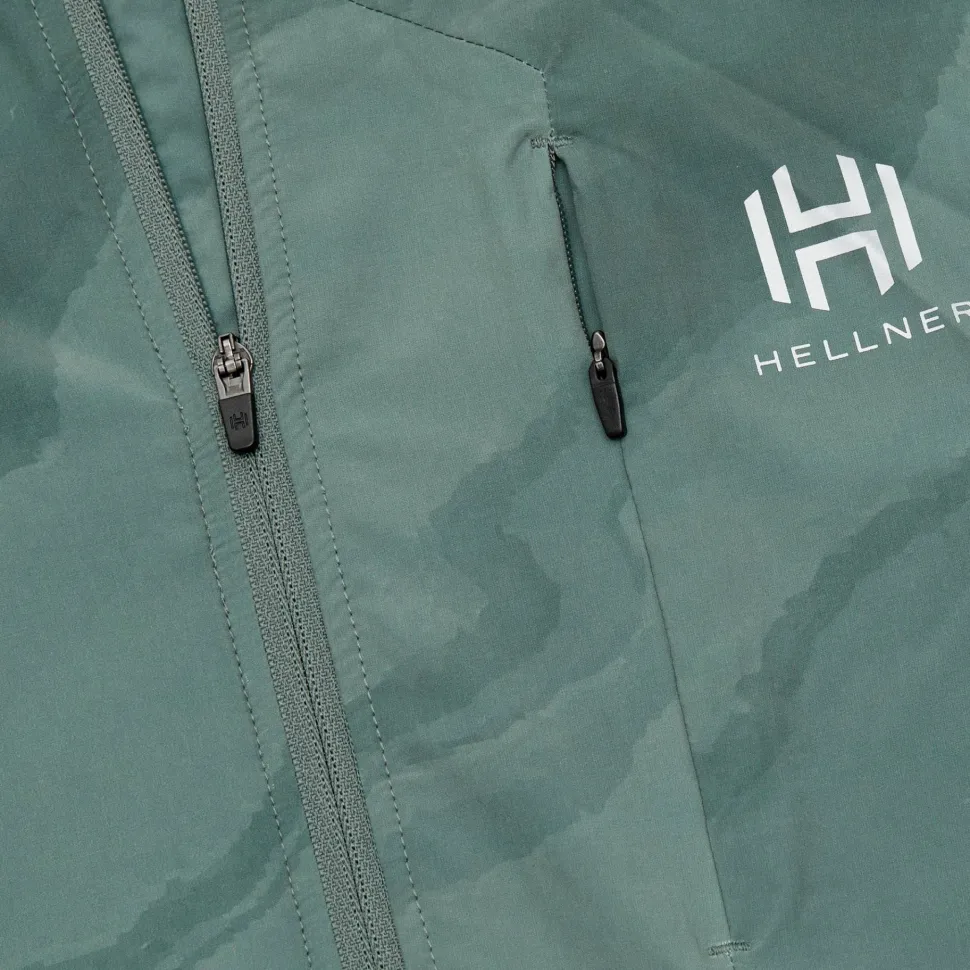 Hellner Men's Aras Running Jacket Laurel Wreath Aop