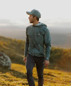 Hellner Men's Aras Running Jacket Laurel Wreath Aop