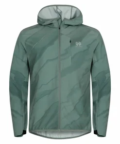 Hellner Men's Aras Running Jacket Laurel Wreath Aop