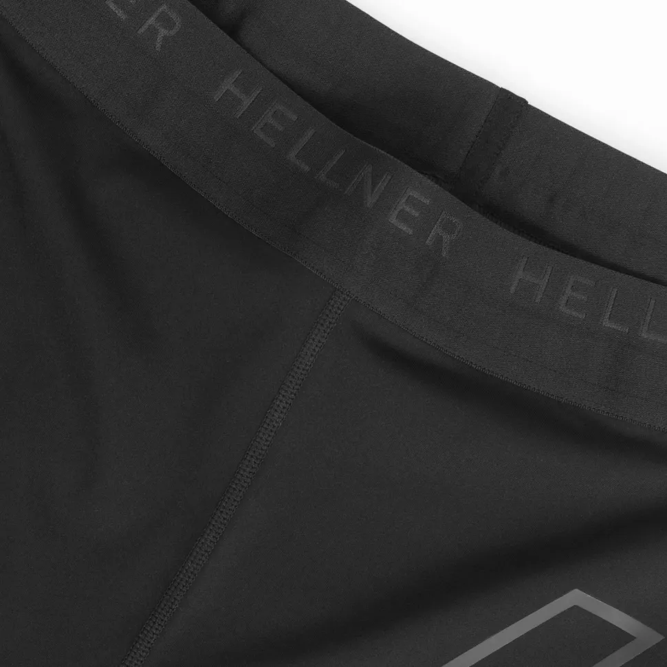 Hellner Men's Compression Short Tights Black Beauty