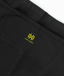 Hellner Men's Compression Full Length Tights Black Beauty New