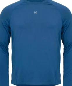 Hellner Men's Core Running Rn Long Sleeve Tee Ensign Blue Online