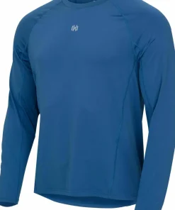 Hellner Men's Core Running Rn Long Sleeve Tee Ensign Blue Online