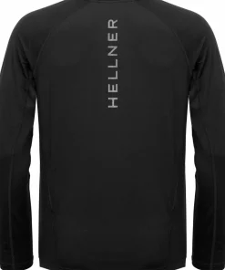 Hellner Men's Core Running Rn Long Sleeve Tee Black Beauty Hot