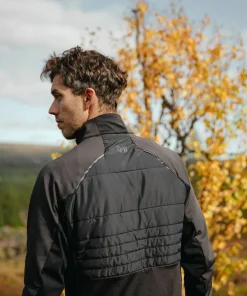 Hellner Men's Hirvas Hybrid Jacket Black Beauty/Phantom