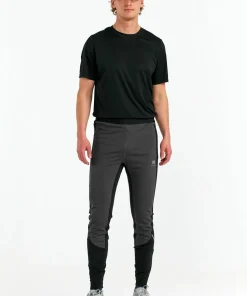 Hellner Men's Nautanen Winter Windblock Tights Phantom/Black Beauty