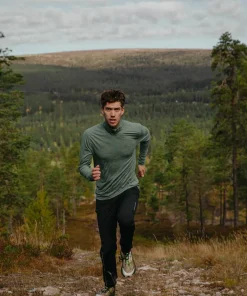 Men's Nunis Halfzip Long Sleeve Tee Skidåkning|Träning