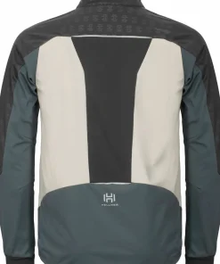 Hot Men's Sårjås XC Ski Jacket Stormy Weather/Asphalt/Off White Träningskläder Herr