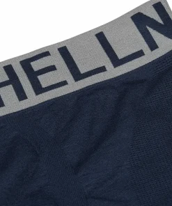 Hellner Men's Svierkku Seamless Boxer Dress Blue