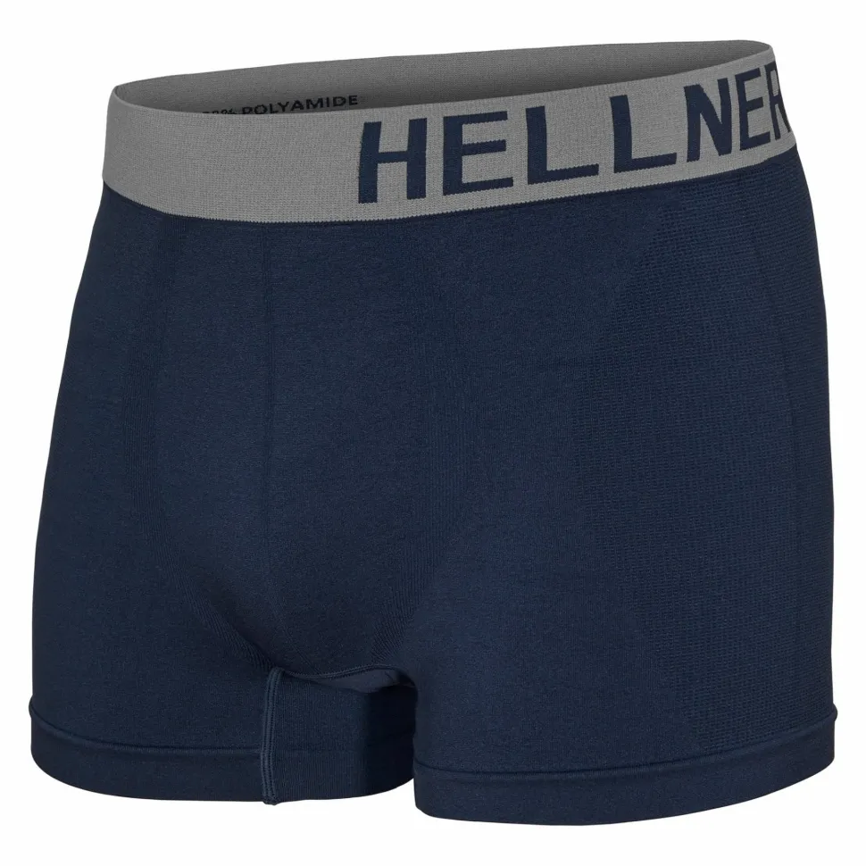 Hellner Men's Svierkku Seamless Boxer Dress Blue