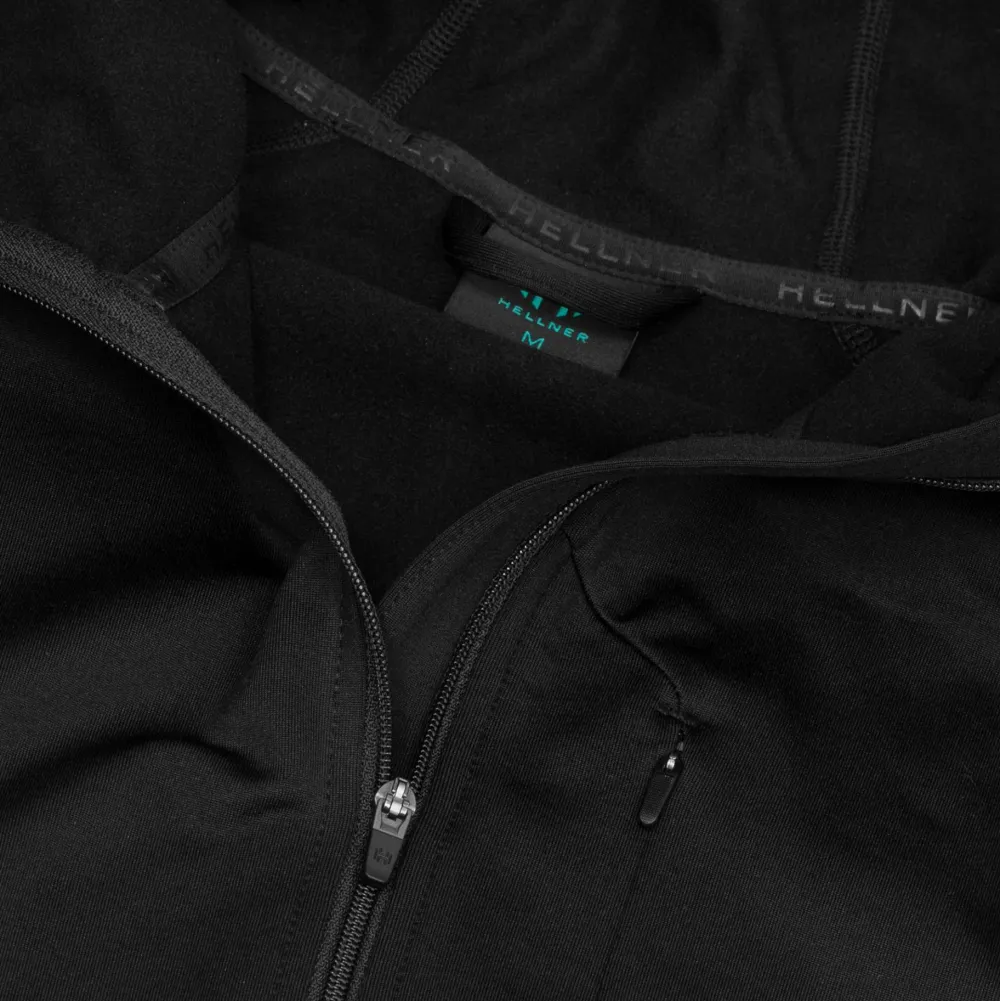 Hellner Men's Tech Fleece Hood Black Beauty Hot