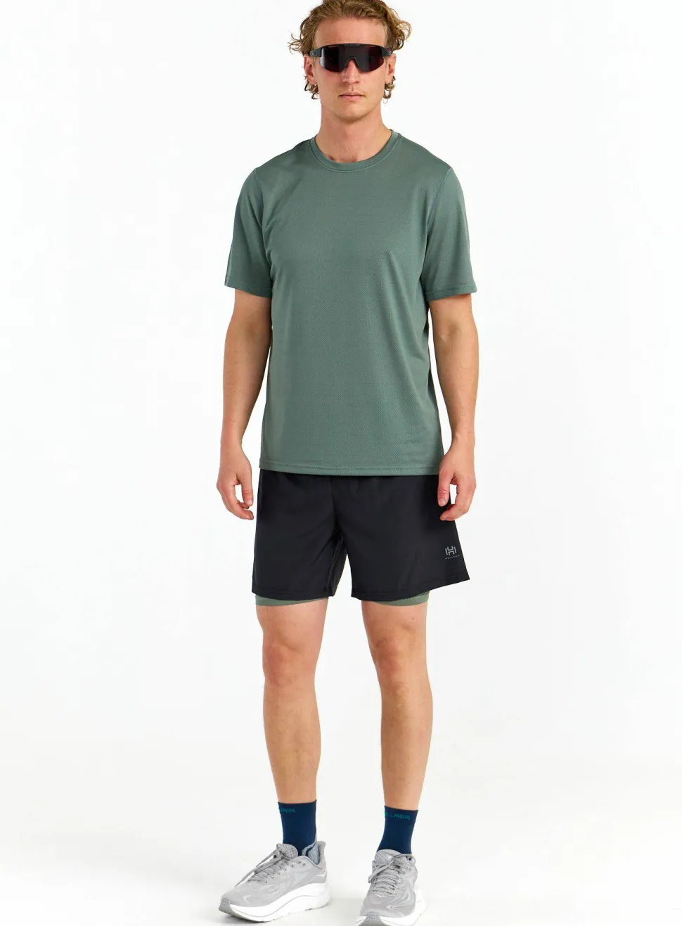 Hellner Men's Tossis Mesh Tee Laurel Wreath