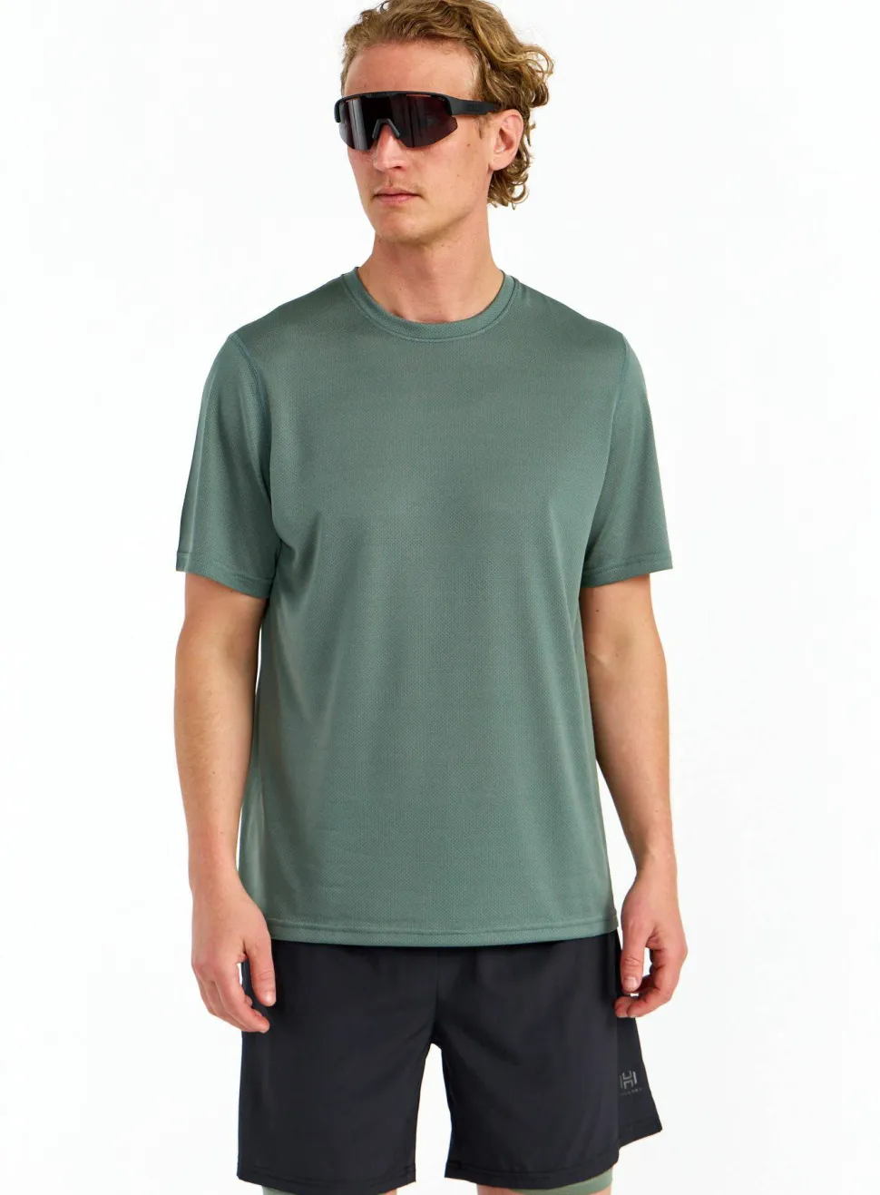 Hellner Men's Tossis Mesh Tee Laurel Wreath
