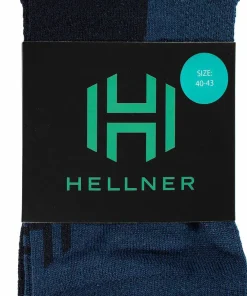 Hellner Running Mid Comfort Sock Dress Blue Clearance