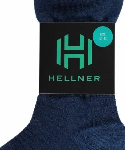 Hellner Running Mid Sock Dress Blue Clearance