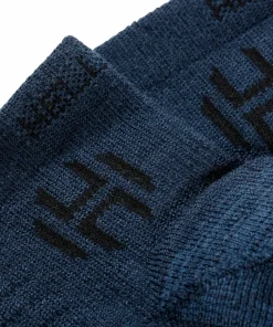 Hellner Running Mid Sock Dress Blue Clearance