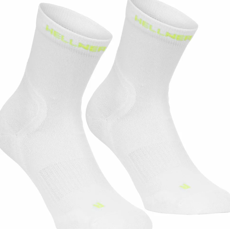 Hellner Shafted Run Sock 2-P Bright White