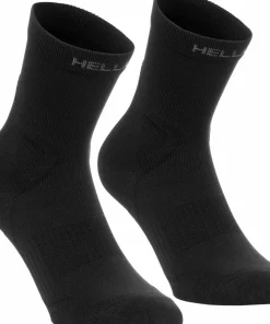 Hellner Shafted Run Sock 2-P Black Beauty New