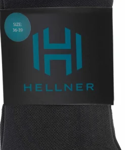 Hellner Shafted Run Sock 2-P Black Beauty New