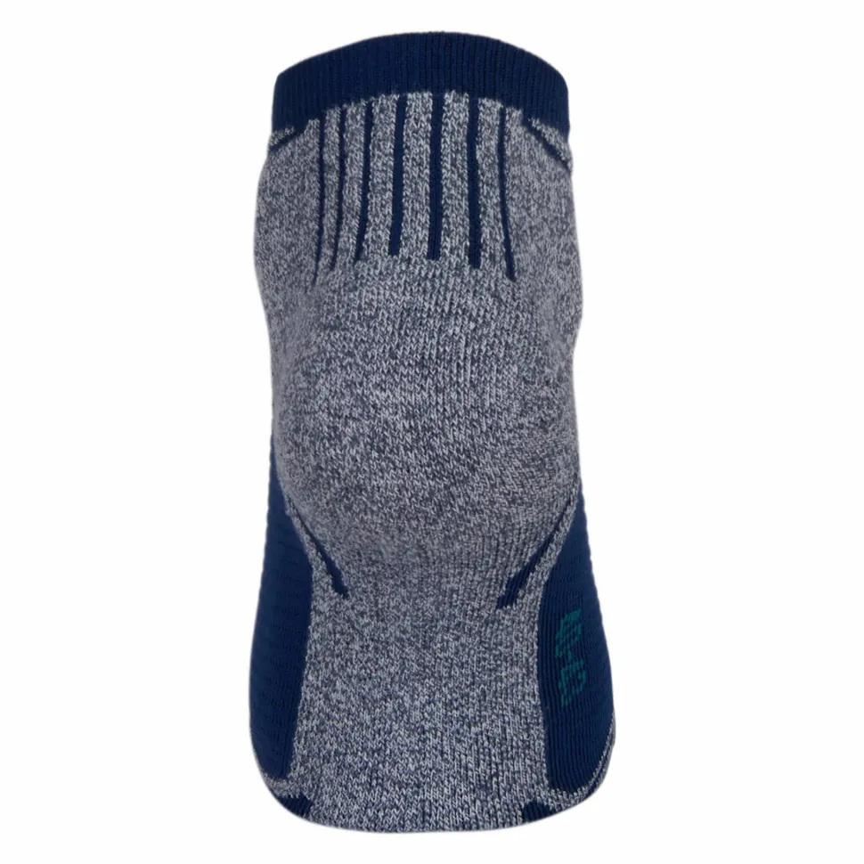 Hellner Shaftless Tech Run Sock Dress Blues