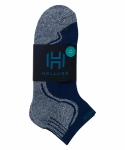 Hellner Shaftless Tech Run Sock Dress Blues Best