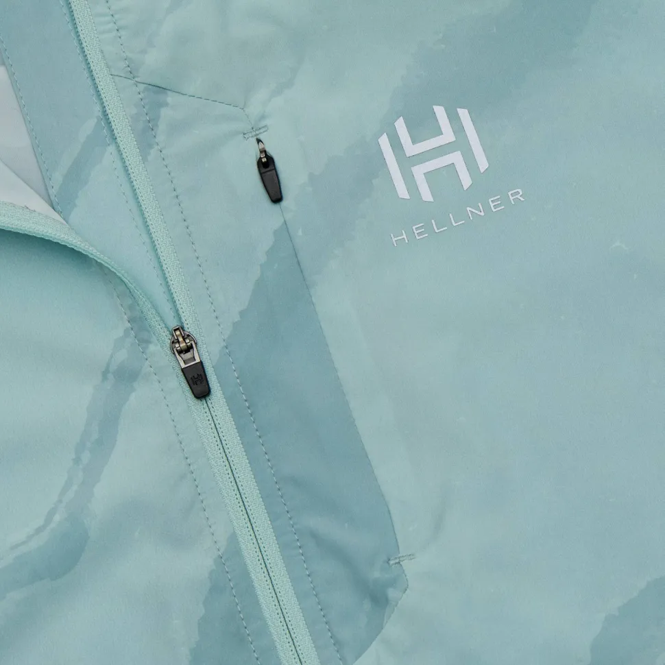 Hellner Women's Aras Running Jacket Blue Haze