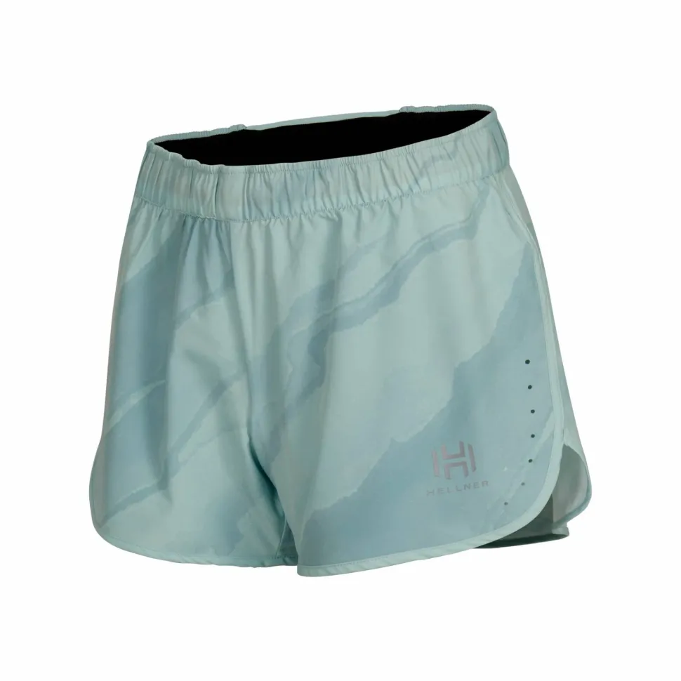 Hellner Women's Aras Running Shorts Blue Haze