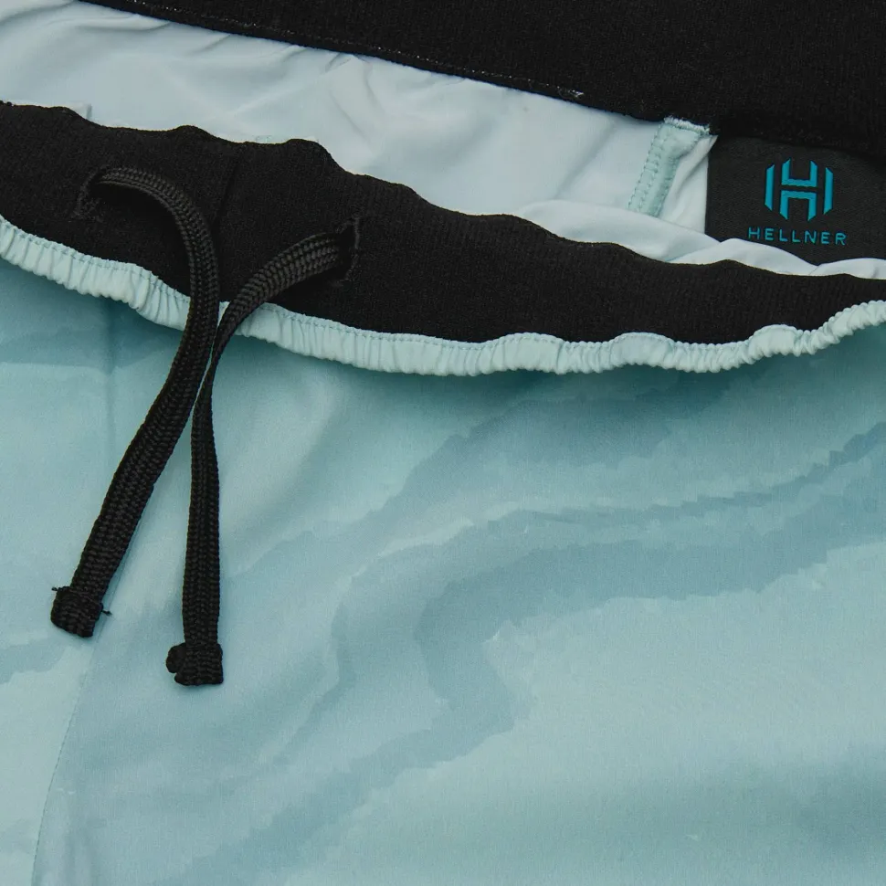 Hellner Women's Aras Running Shorts Blue Haze