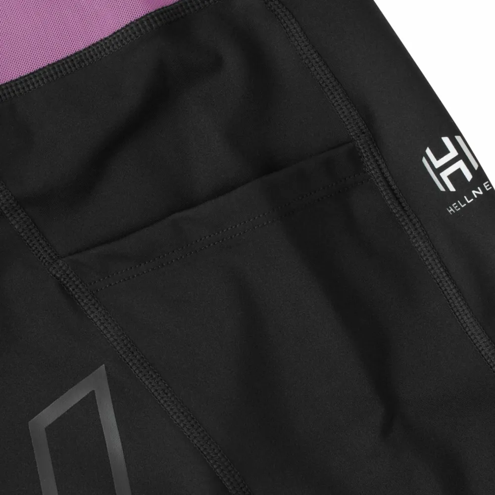 Hellner Women's Compression Short Tights Black Beauty Sale
