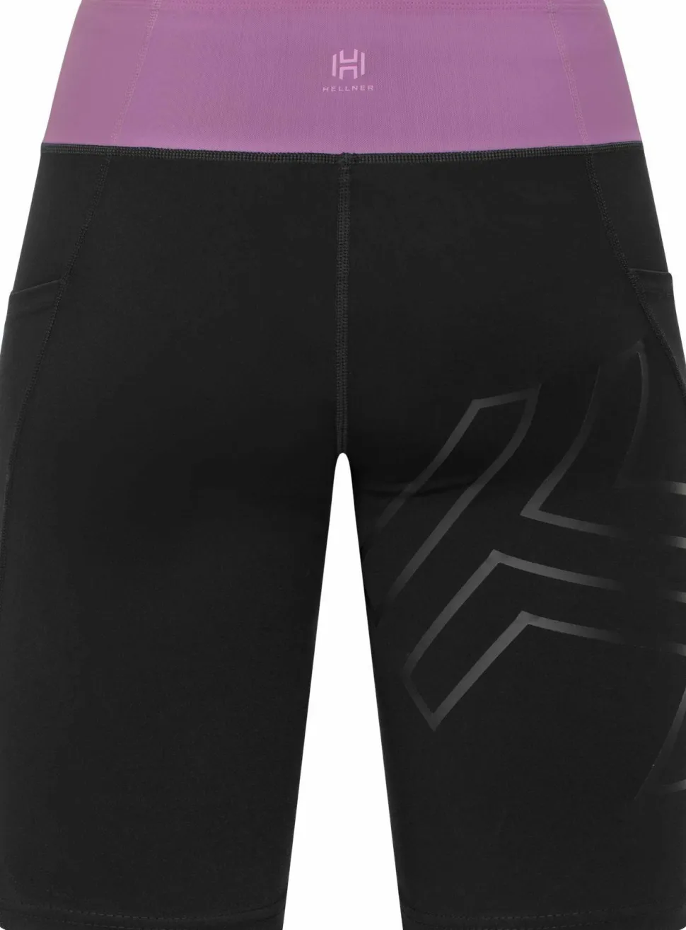 Hellner Women's Compression Short Tights Black Beauty