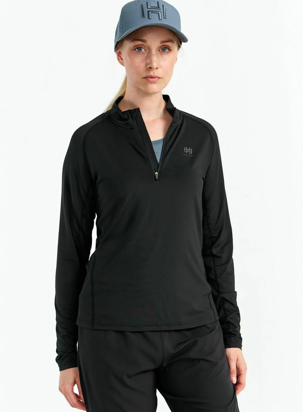 Women's Core Running Halfzip LS Tee Träningskläder Dam