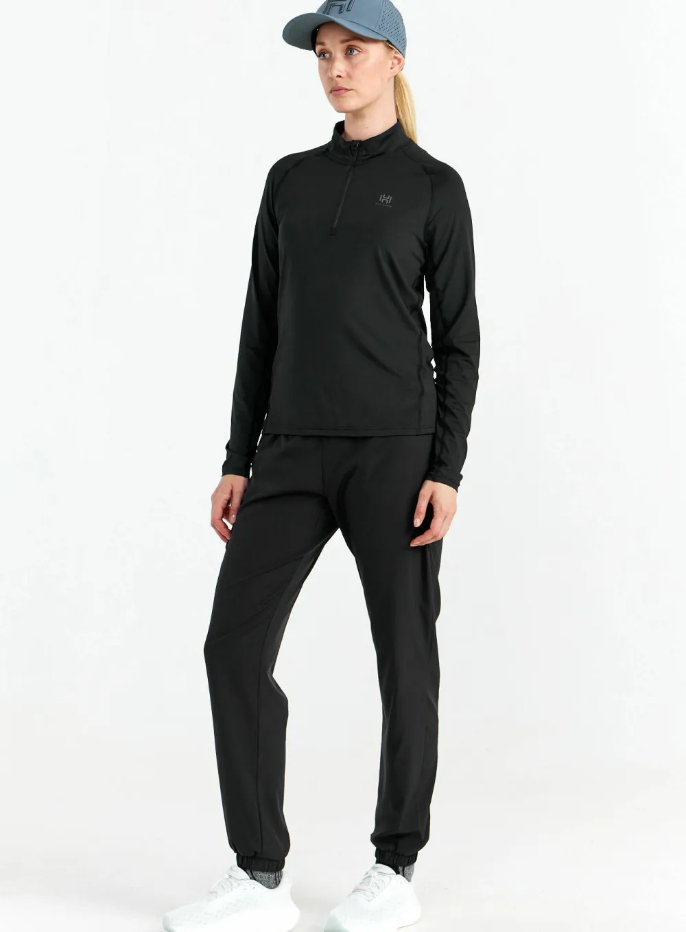 Women's Core Running Halfzip LS Tee Träningskläder Dam