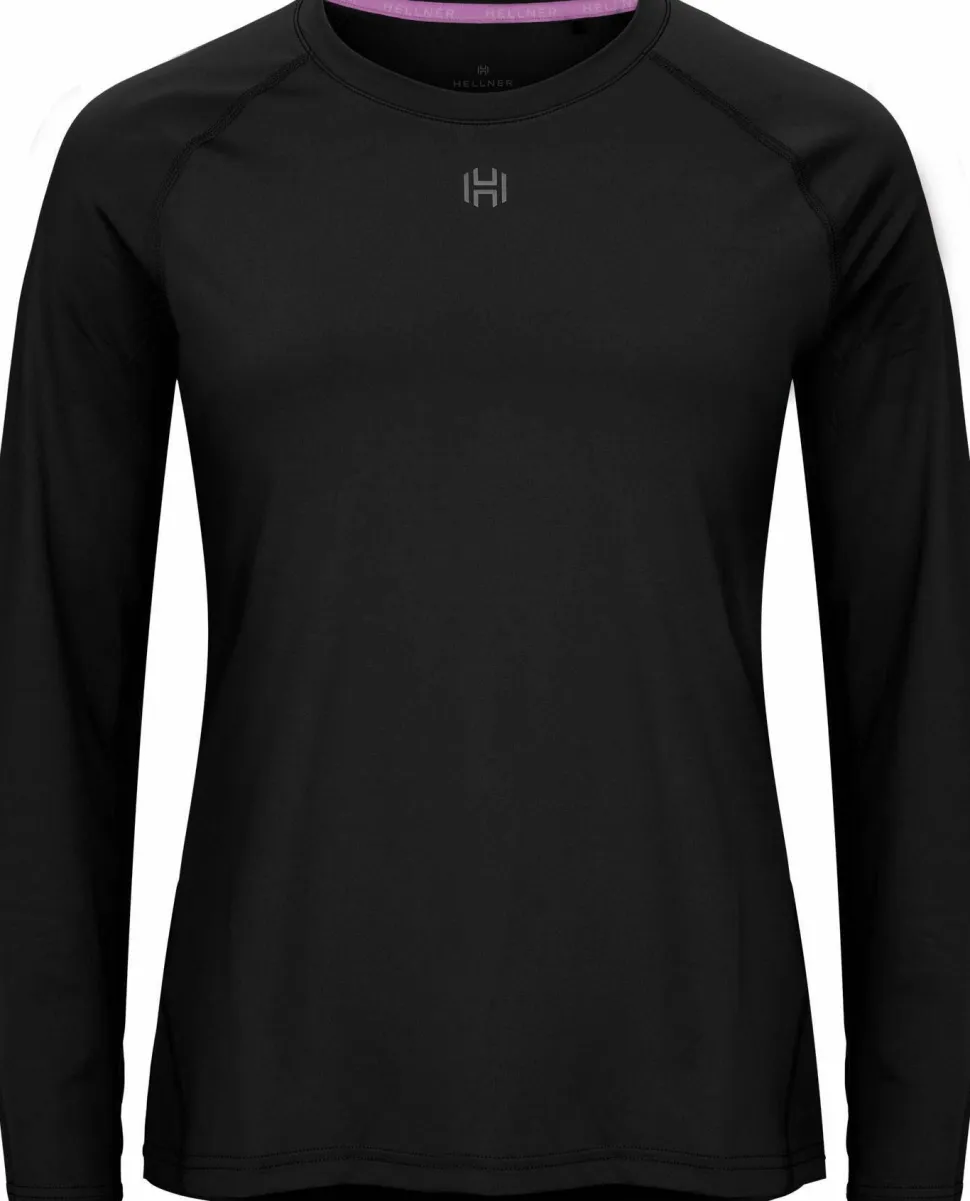 Hellner Women's Core Running Rn Long Sleeve Tee Black Beauty