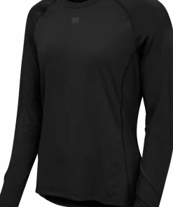 Hellner Women's Core Running Rn Long Sleeve Tee Black Beauty