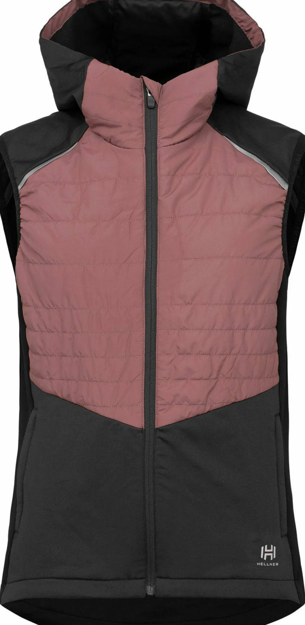 Hellner Women's Hirvas Hybrid Vest Rose Taupe