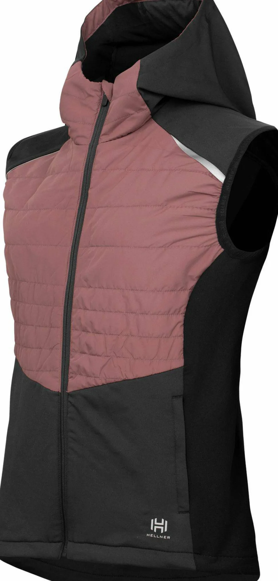 Hellner Women's Hirvas Hybrid Vest Rose Taupe