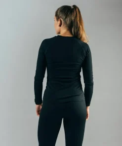 Hellner Women's Nieras Merino Top 2.0 Black Beauty