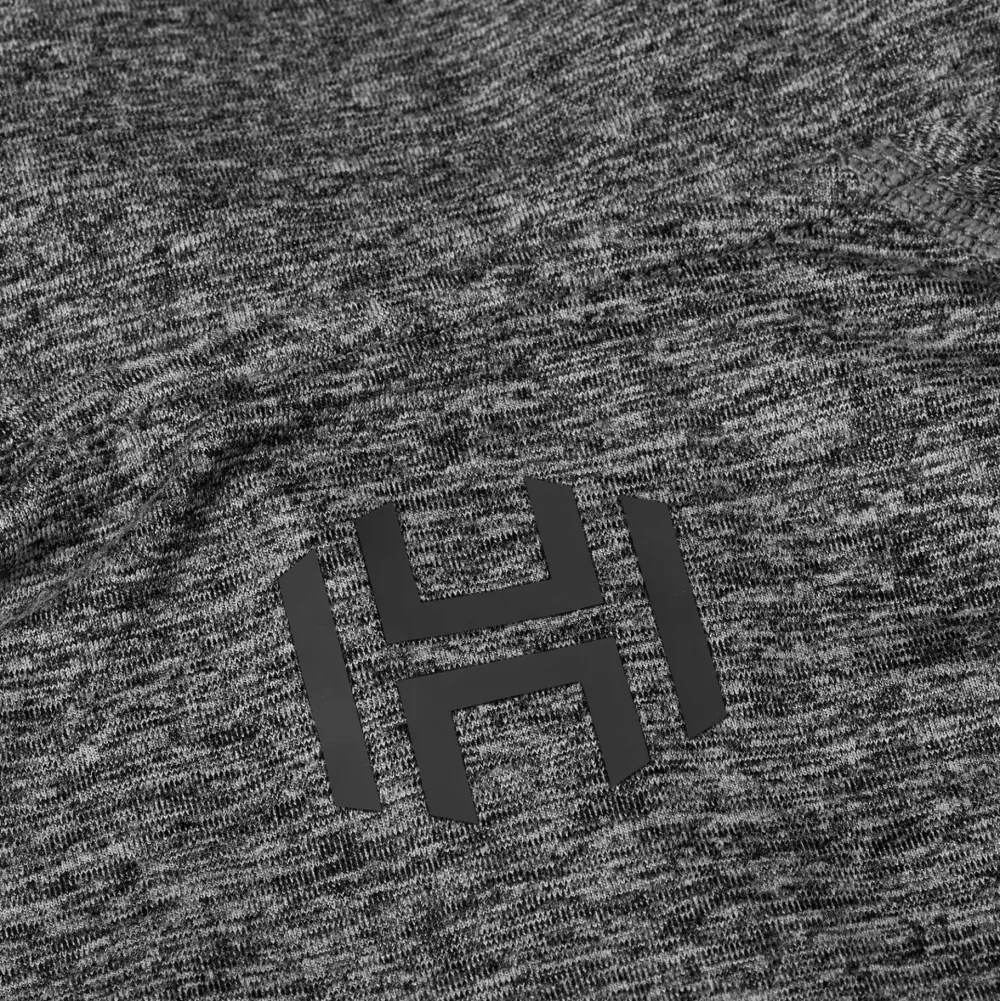 Hellner Women's Nunis Halfzip Long Sleeve Tee Black Beauty melange Clearance