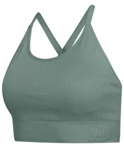 Hellner Women's Seamless Tech Sport Bra Laurel Wreath