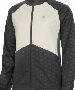 Hellner Women's Sårjås XC Ski Jacket Stormy Weather/Asphalt/Off White