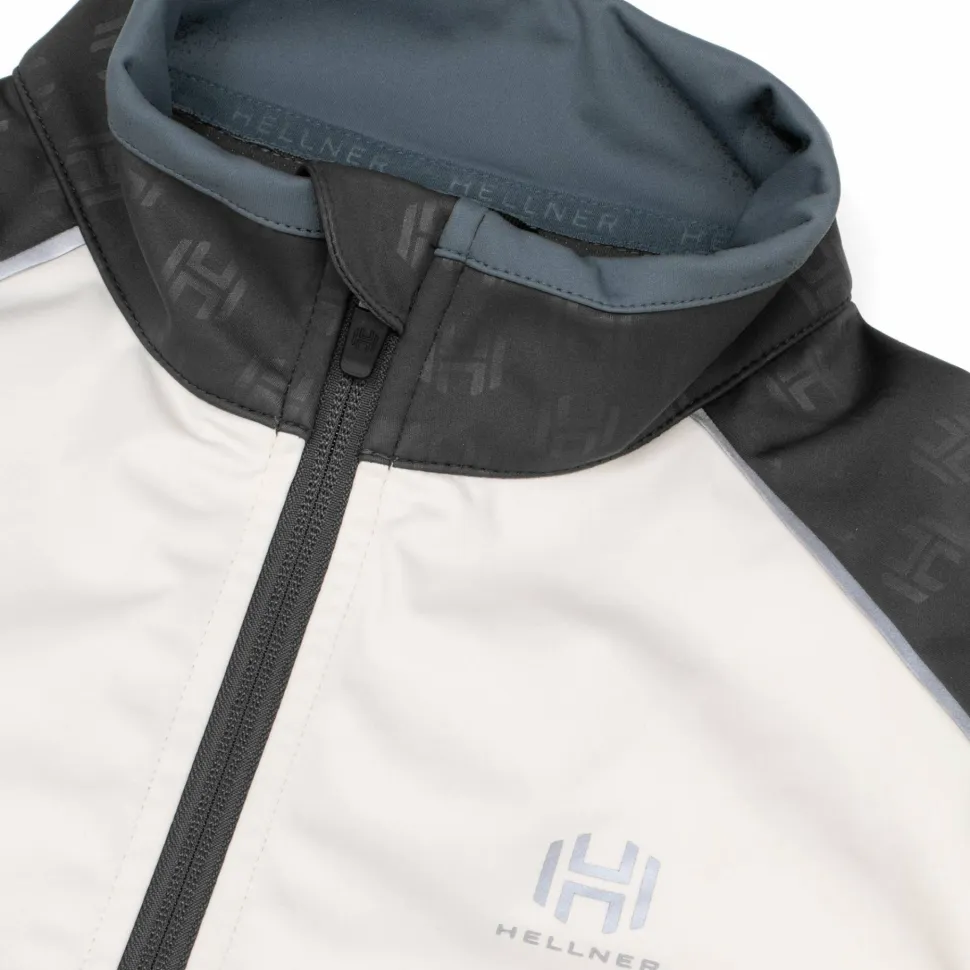 Hellner Women's Sårjås XC Ski Jacket Stormy Weather/Asphalt/Off White