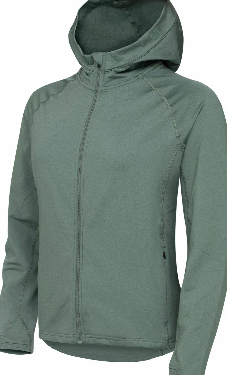 Hellner Women's Tech Fleece Hood Laurel Wreath