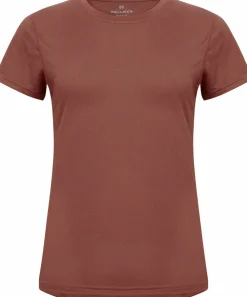 Hellner Women's Tossis Mesh Tee Chutney