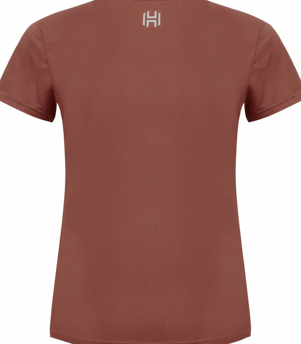 Hellner Women's Tossis Mesh Tee Chutney
