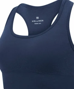 Hellner Women's Wool Tech Seamless Bra Dress Blues Clearance