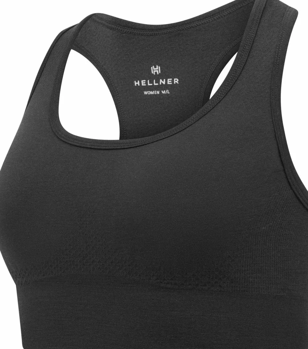 Hellner Women's Wool Tech Seamless Bra Phantom Sale