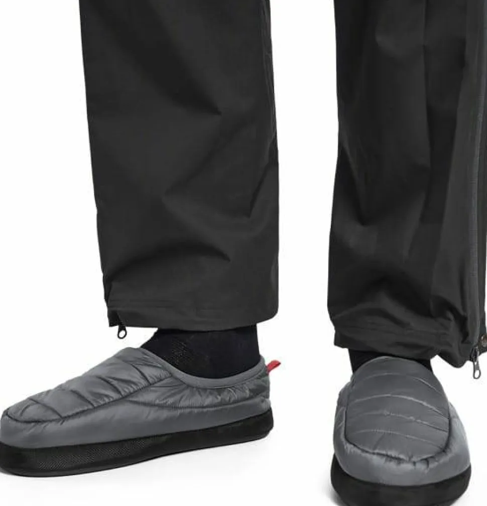Helsport Pro Camp Slippers Smoky Grey / Ruby Red