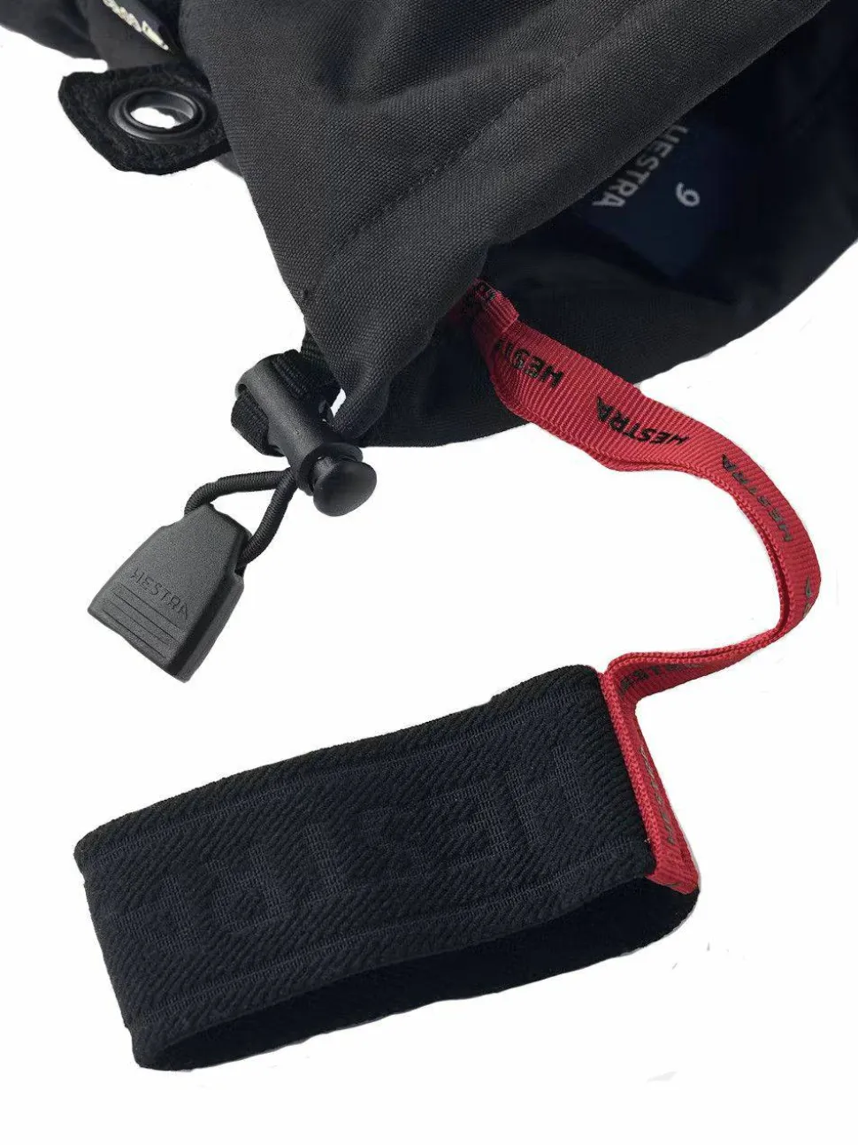 Hestra Army Leather Gore-Tex - 5 Finger Black/Black