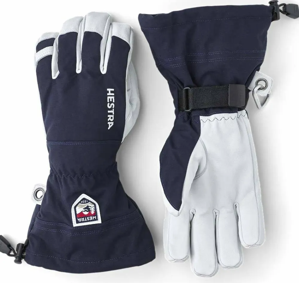 Hot Army Leather Heli Ski 5-finger e Skidkläder Herr|Handskar & Vantar Herr